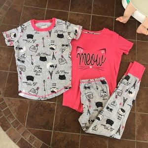 Joe Boxer Kitty Cat Pajama Set